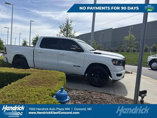 Bright White Clearcoat 2021 RAM 1500 Big Horn/Lone Star