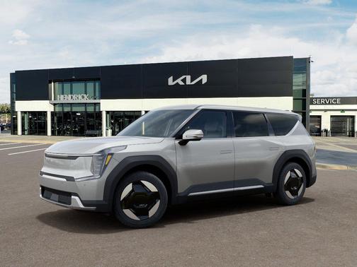 Ivory Silver 2026 Kia EV9 Light Long Range