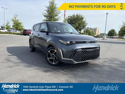 Gravity Gray 2023 Kia Soul EX