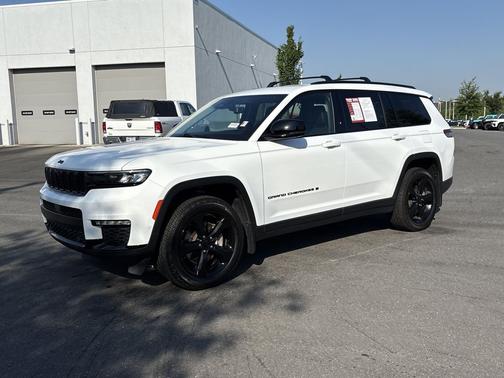 Bright White Clearcoat 2023 Jeep Grand Cherokee L Limited