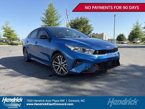 Sporty Blue 2023 Kia Forte GT-Line