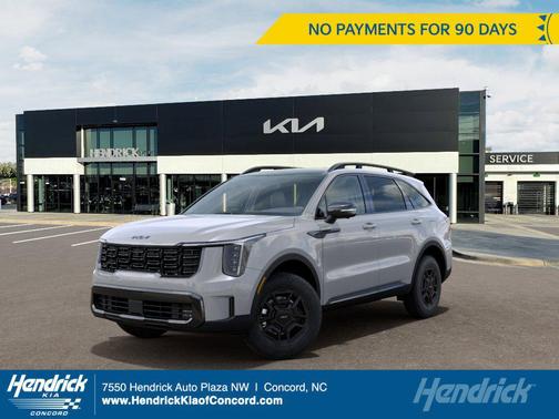 Wolf Gray 2026 Kia Sorento SX