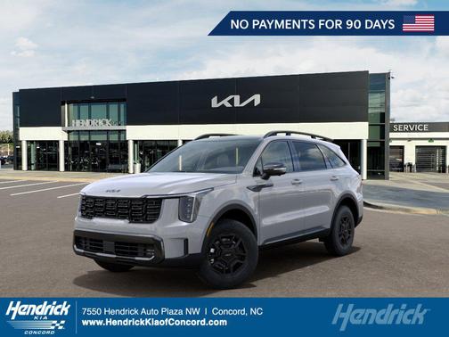 Wolf Gray 2026 Kia Sorento SX