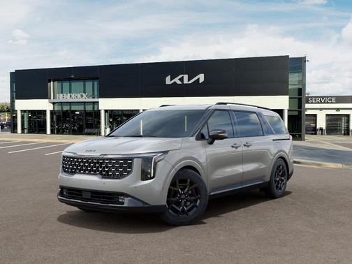 Ivory Silver 2026 Kia Carnival Hybrid SX Prestige