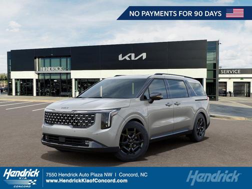 Ivory Silver 2026 Kia Carnival Hybrid SX Prestige
