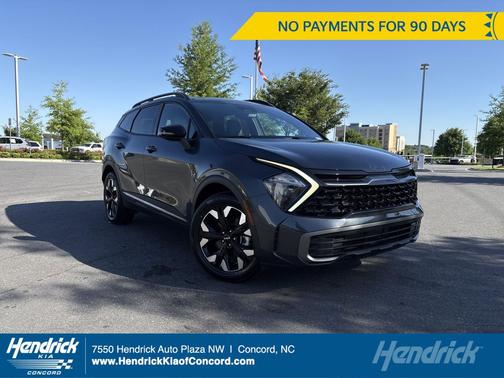 Gravity Gray 2023 Kia Sportage X-Line