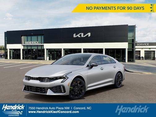 Steel Matte Gray 2026 Kia K5 GT