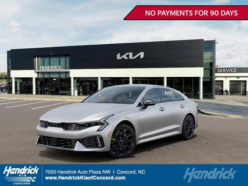 Steel Matte Gray 2026 Kia K5 GT