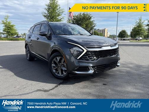 Gravity Gray 2023 Kia Sportage SX
