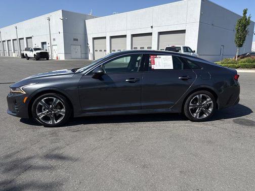Gravity Gray 2022 Kia K5 EX