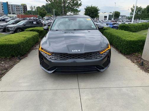 Gravity Gray 2022 Kia K5 EX