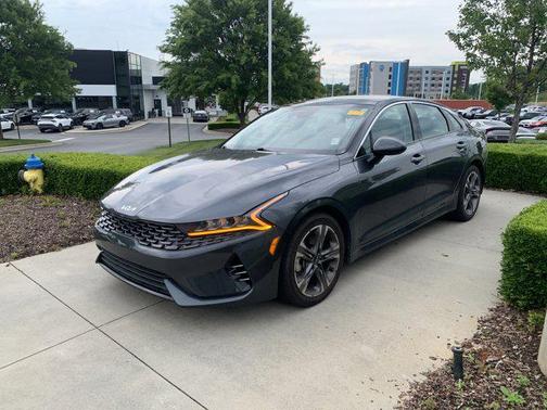 Gravity Gray 2022 Kia K5 EX