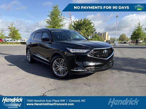 Majestic Black Pearl 2024 Acura MDX Advance Package