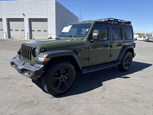 Sarge Green Clearcoat 2022 Jeep Wrangler Unlimited Sport Altitude