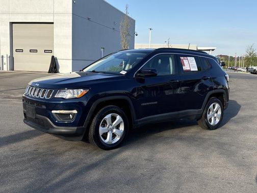 Jazz Blue Pearlcoat 2019 Jeep Compass Latitude