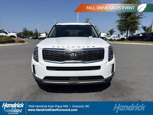 Glacial White Pearl 2021 Kia Telluride S