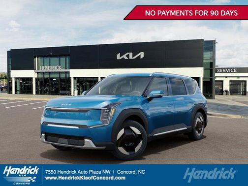 Ocean Blue 2026 Kia EV9 Wind