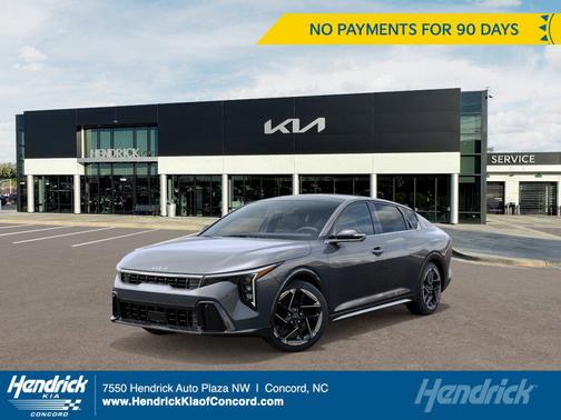 Steel Gray 2026 Kia K4 GT-Line