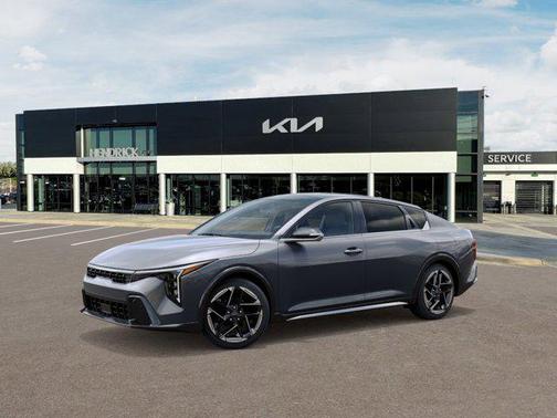 Steel Gray 2026 Kia K4 GT-Line