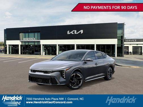 Steel Gray 2026 Kia K4 GT-Line