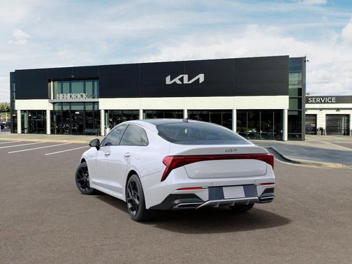 Snow White Pearl 2026 Kia K5 GT-Line AWD
