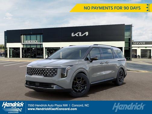 Ceramic Silver 2026 Kia Carnival Hybrid SX Prestige