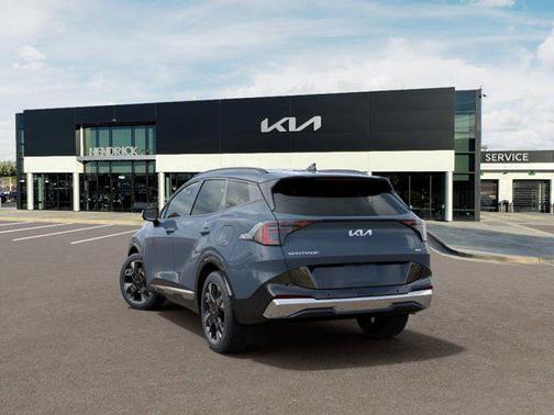 Heritage Blue 2026 Kia Sportage Hybrid SX-Prestige