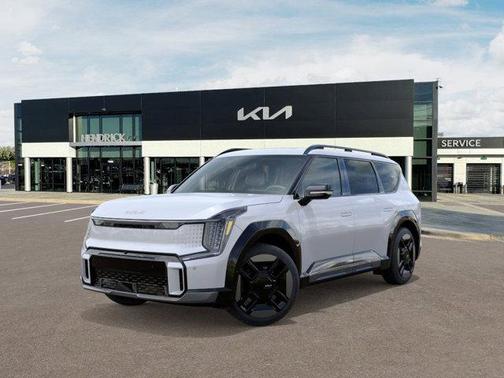 Glacial White Pearl 2026 Kia EV9 GT-Line