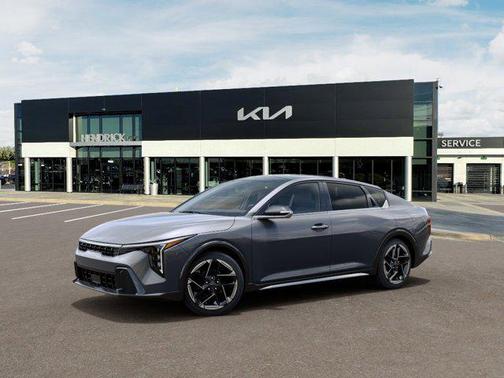 Steel Gray 2026 Kia K4 GT-Line