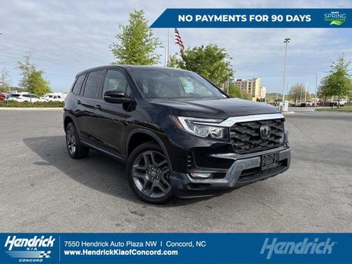 Crystal Black Pearl 2023 Honda Passport AWD EX-L