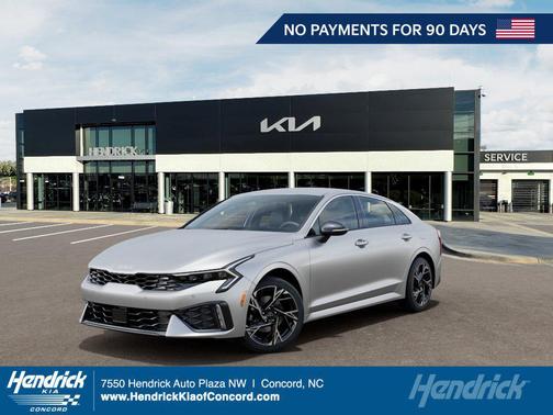Steel Matte Gray 2026 Kia K5 GT-Line FWD