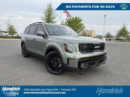 Jungle Green 2024 Kia Telluride SX X-Line