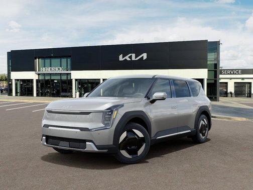 Ivory Silver 2026 Kia EV9 Light Long Range