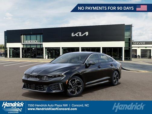 Aurora Black Pearl 2026 Kia K5 GT-Line FWD