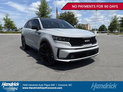 Wolf Gray 2022 Kia Sorento SX