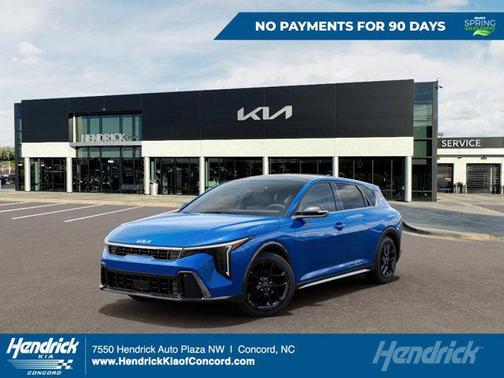 Wave Blue 2026 Kia K4 GT-Line Turbo