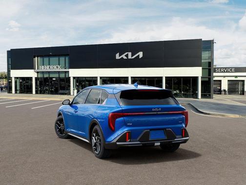 Wave Blue 2026 Kia K4 GT-Line Turbo