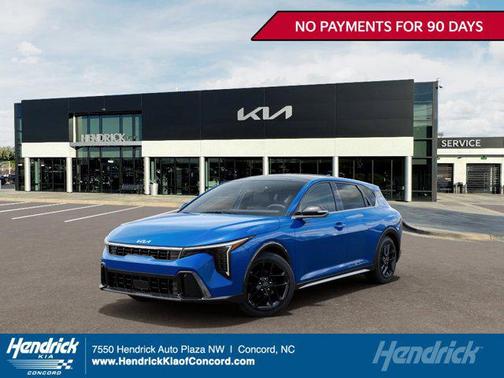 Wave Blue 2026 Kia K4 GT-Line Turbo