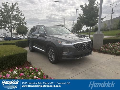 Portofino Gray 2020 Hyundai SANTA FE SEL 2.4