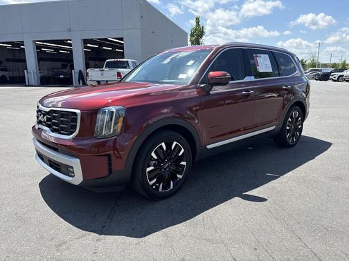 Dawning Red 2024 Kia Telluride SX Prestige