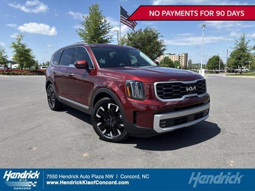 Dawning Red 2024 Kia Telluride SX Prestige