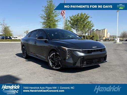 Interstellar Gray 2025 Kia K4 GT-Line