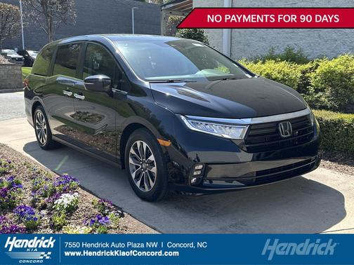 Crystal Black Pearl 2023 Honda Odyssey EX-L