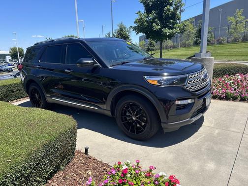 AGATE BLACK METALLIC 2022 Ford Explorer Limited
