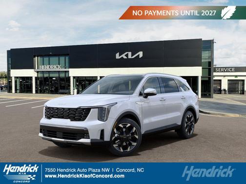 Glacial White Pearl 2026 Kia Sorento EX