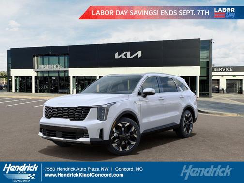 Glacial White Pearl 2026 Kia Sorento EX