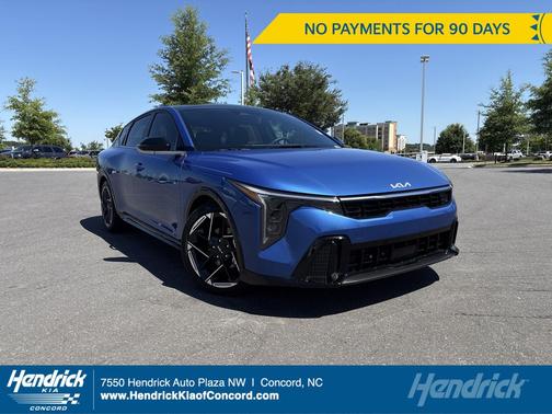 Wave Blue 2025 Kia K4 GT-Line