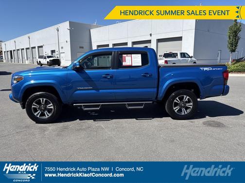 Blazing Blue Pearl 2018 Toyota Tacoma TRD Sport