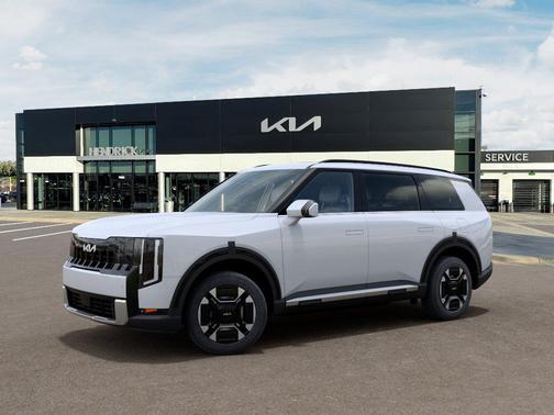 Glacial White Pearl 2027 Kia Telluride Hybrid EX