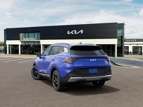 Nebular Blue 2026 Kia Sportage EX